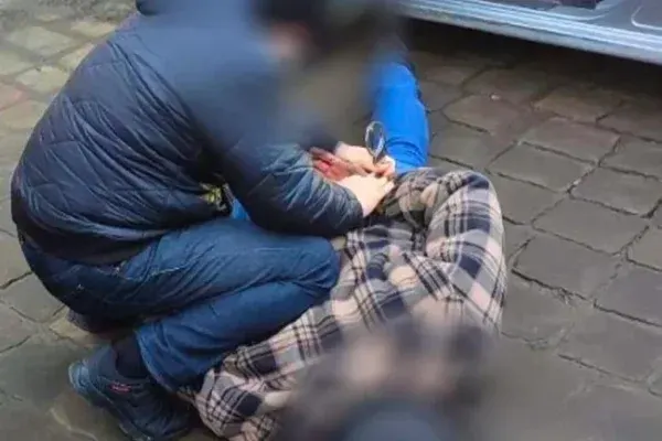 Затримання замовника. Фото Національна поліція