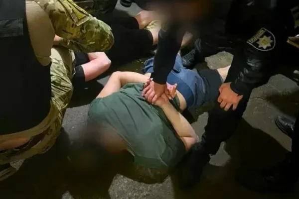 Затримання винних. Фото Національна поліція