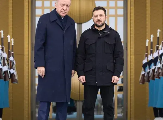 Ердоган та Зеленський. Фото ОП