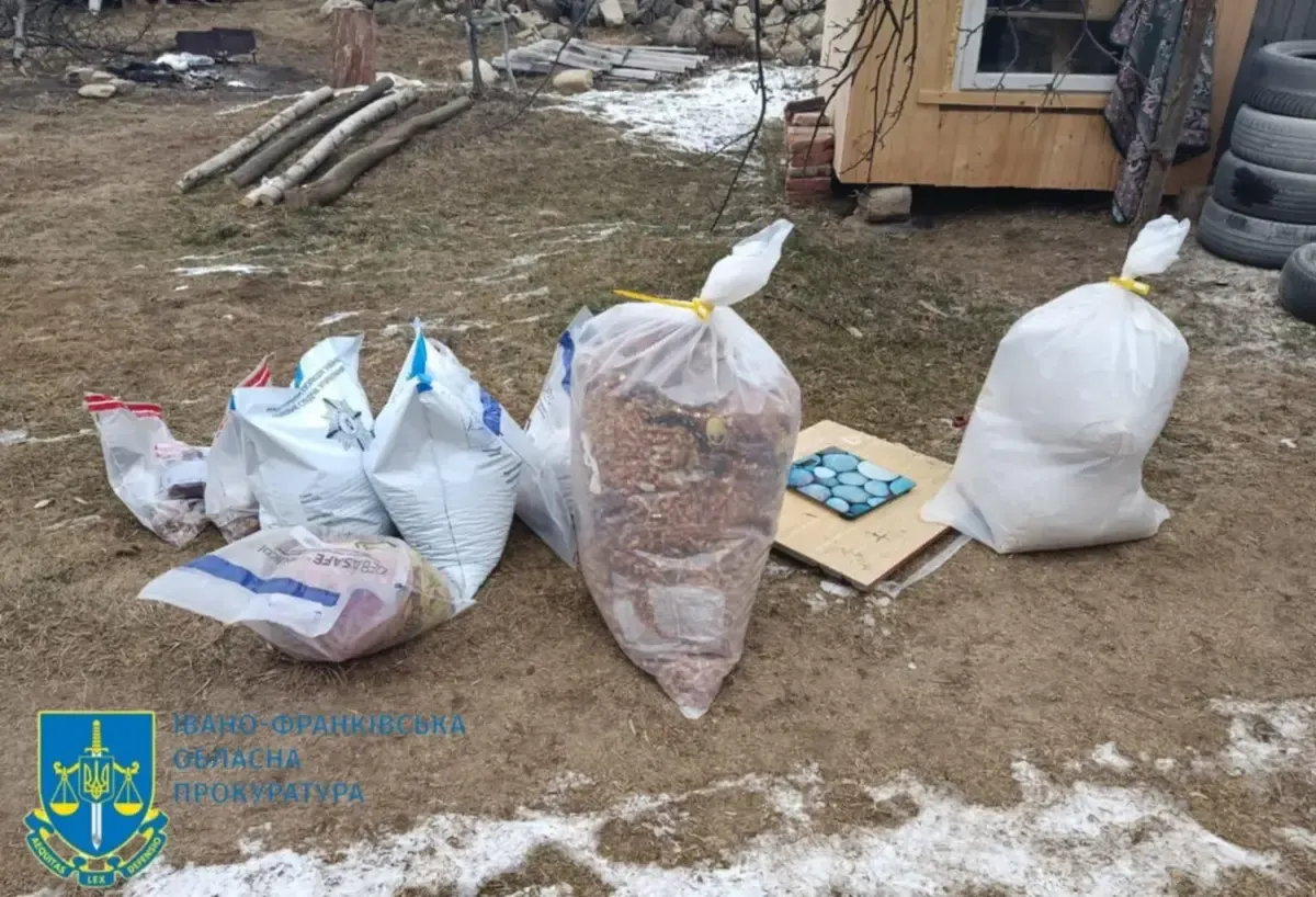 Незаконно продавали бурштин