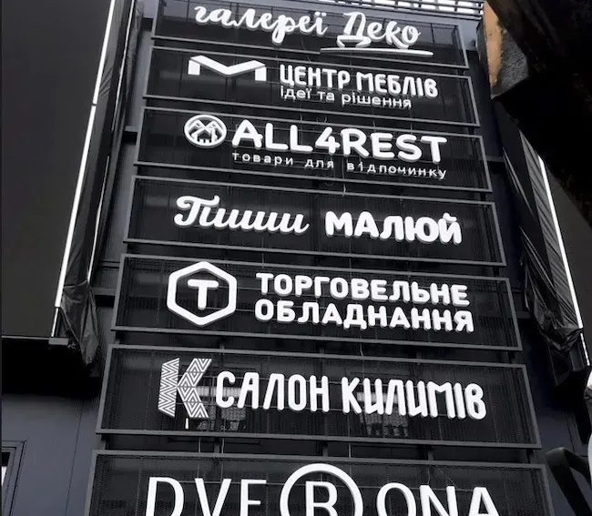 Чому вашому бізнесу потрібні об’ємні вивіски та як вони можуть збільшити його прибутковість