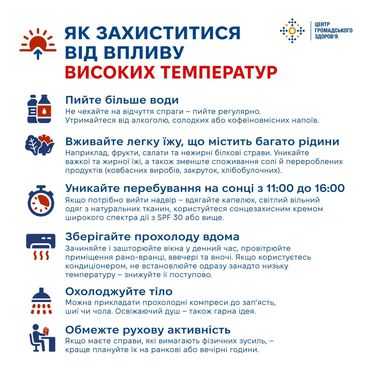 Як захиститися від спеки
