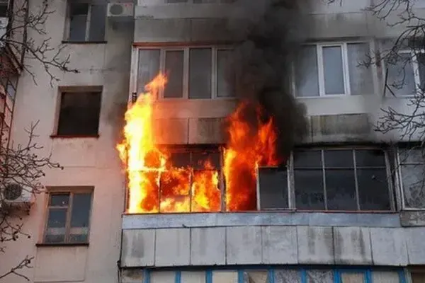 Пожежа на балконі