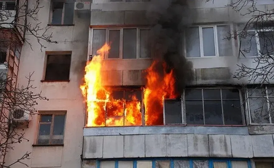 Пожежа на балконі
