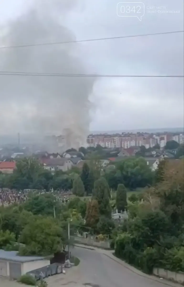 Пожежа у Крихівцях