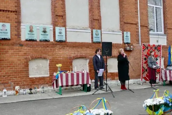 Калуші відкрили меморіальні дошки Героям Олександру Шулику та Миколі Будзану