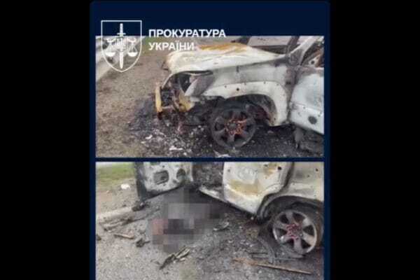 "Мужичок хрипів, я його з автомата влупив, машину підпалив": ОГП оприлюднив докази воєнного злочину РФ у Бучі
