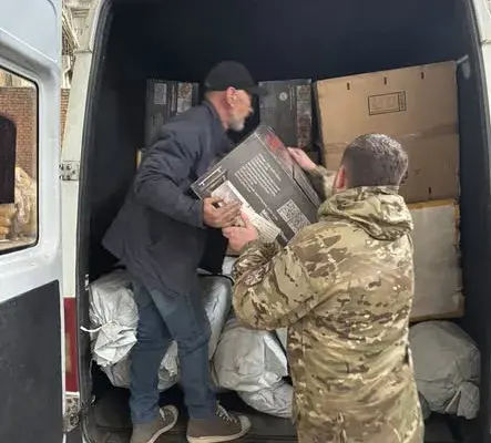 БФ «Чисті Серцем» передав побутову техніку та спорядження для 82-ї ОДШБр