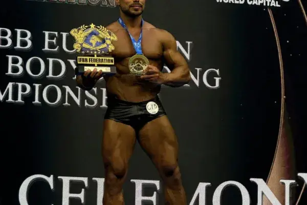 Франківець Федір Хашалов став чемпіоном Європи з бодібілдингу та фітнесу