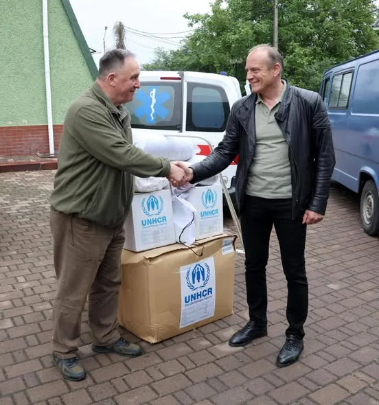 Тисменицька міська лікарня отримала гуманітарну допомогу від благодійної організації «Благодійний фонд «Шведський центр допомоги»