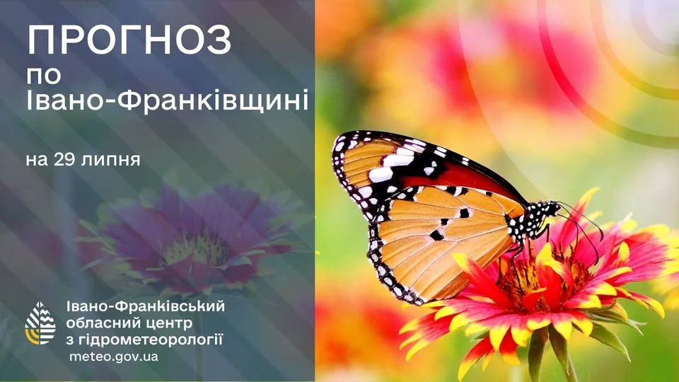 Без опадів та до +27°: прогноз погоди на Прикарпатті на 29 липня