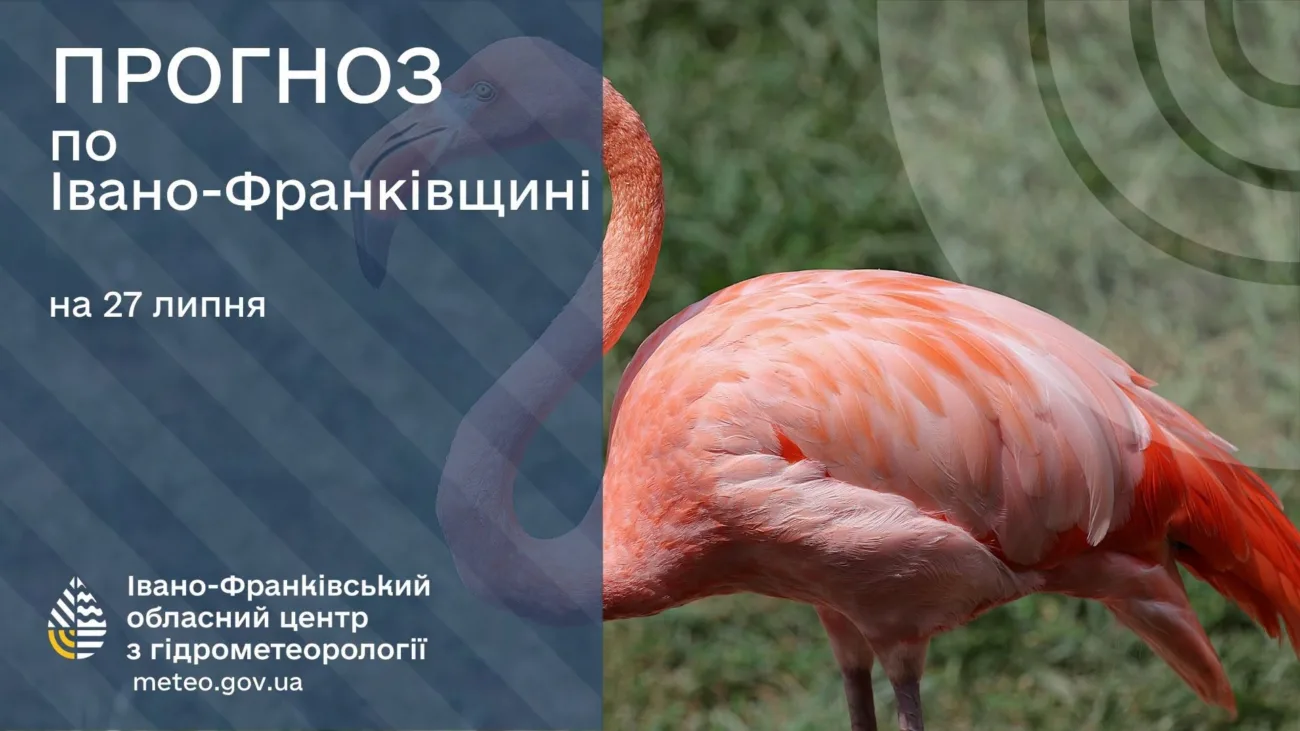 Прогноз погоди по Івано-Франківську та області на 27 липня 2026 року