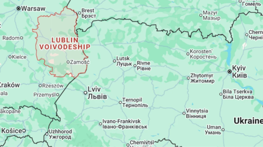 В уряді Польщі вважають, що в Люблінському воєводстві впала російська ракета
