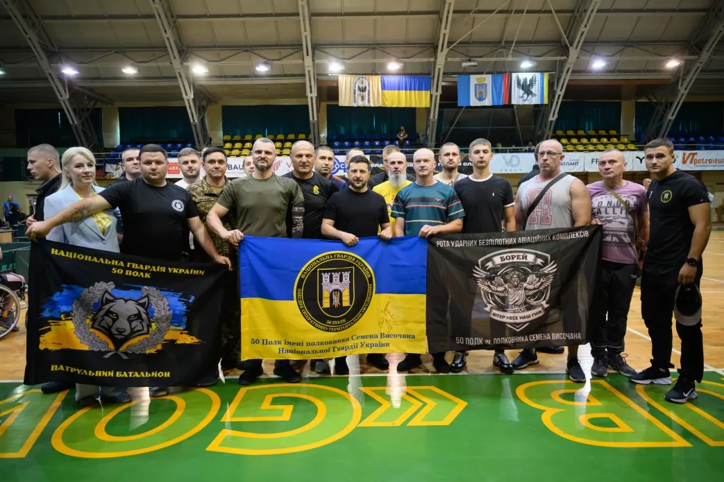 «Воля до життя»: у Франківську Президент України долучився до ветеранських спортивних ігор