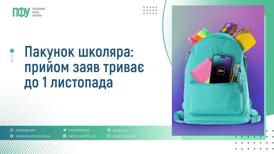 «Пакунок школяра»: понад 144 тисячі родин уже отримали допомогу