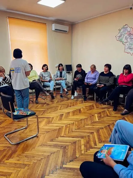 В Отинійській селищній територіальній громаді відбувся другий день тренінгу в межах проєкту «Зміцнення стійкості в громадах»