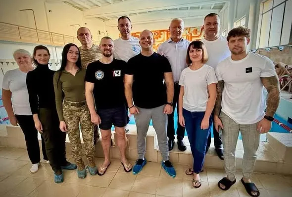 Представник ДСНС Прикарпаття Володимир Сірко здобув «срібло» на змаганнях з адаптивного плавання