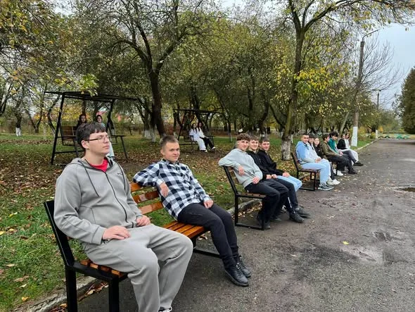 У Голинському ліцеї на Калущині облаштували «Сад мрій» за кошти Шкільного бюджету участі